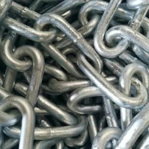 Hot Dip horganyzott magas törésű terhelés hosszú összekötő lánc